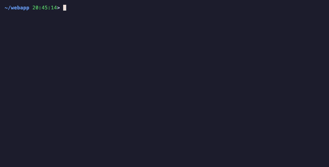 Eolith Shell demo: TAB completion with descriptions, flag completion, and switching contexts while a build keeps running